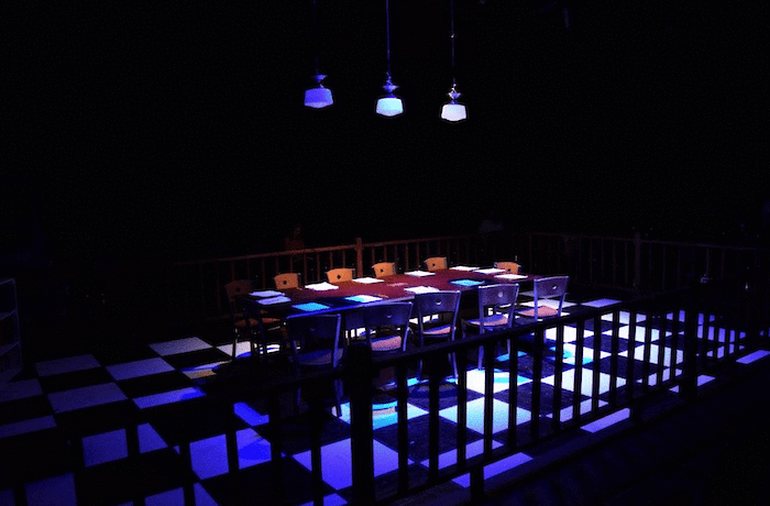 Final Set "12 Angry Jurors" - Fall 2017 (Photo: Bian Suzuki-Wolf)