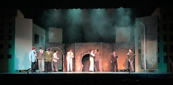 Dress Rehearsal for "Guys and Dolls" - Spring 2019 (Photo: Bian Suzuki-Wolf)