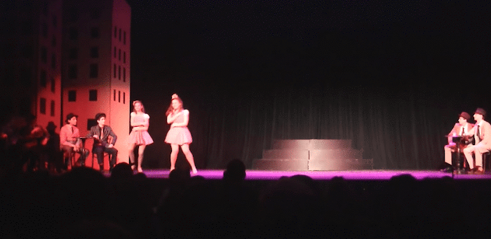 "A Bushel and a Peck" in "Guys and Dolls" - Spring 2019 (Photo: JJHS)